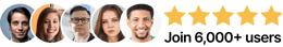 6000 users with stars 6000 users with stars