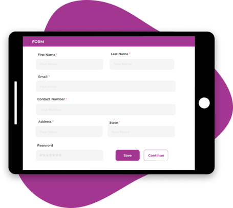 Form in iPad Form in iPad
