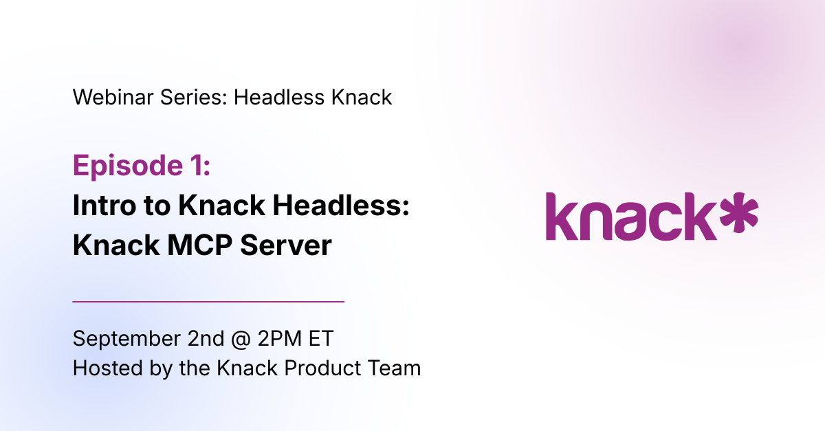 Webinar Series 1 - Headless